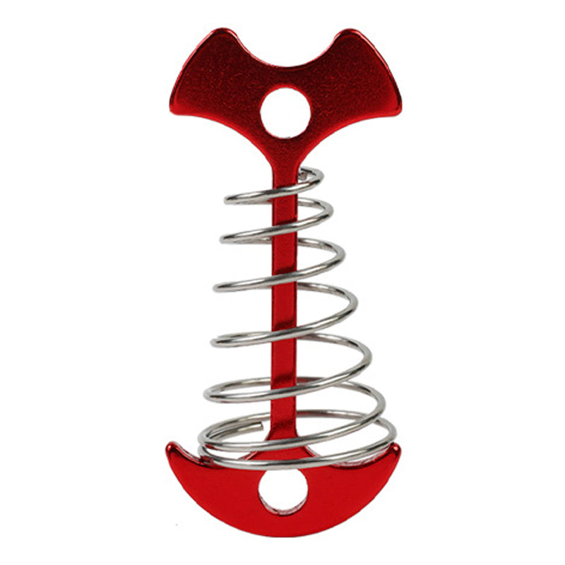 AOTU AT6546 Aluminum Alloy+Stainless Steel Tent Nail Fishbone Spring Stake Deck Anchor Peg Wind Rope Buckle AOTU AT6546 Aluminum Alloy+Stainless Steel Tent Nail Fishbone Spring Stake Deck Anchor Peg Wind Rope Buckle